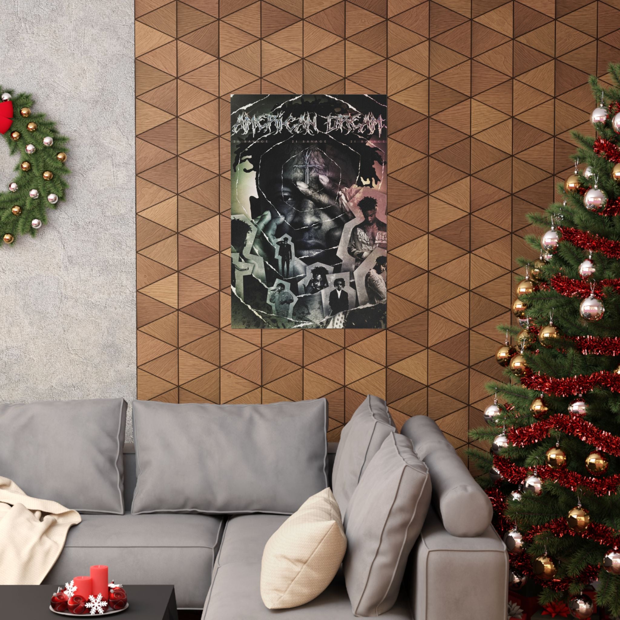 21 Savage 'American Dream Collage' Poster