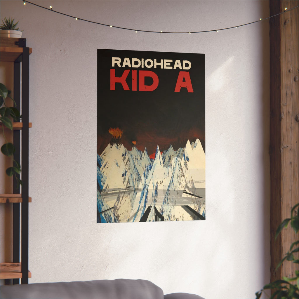 Radiohead 'Kid A' Poster