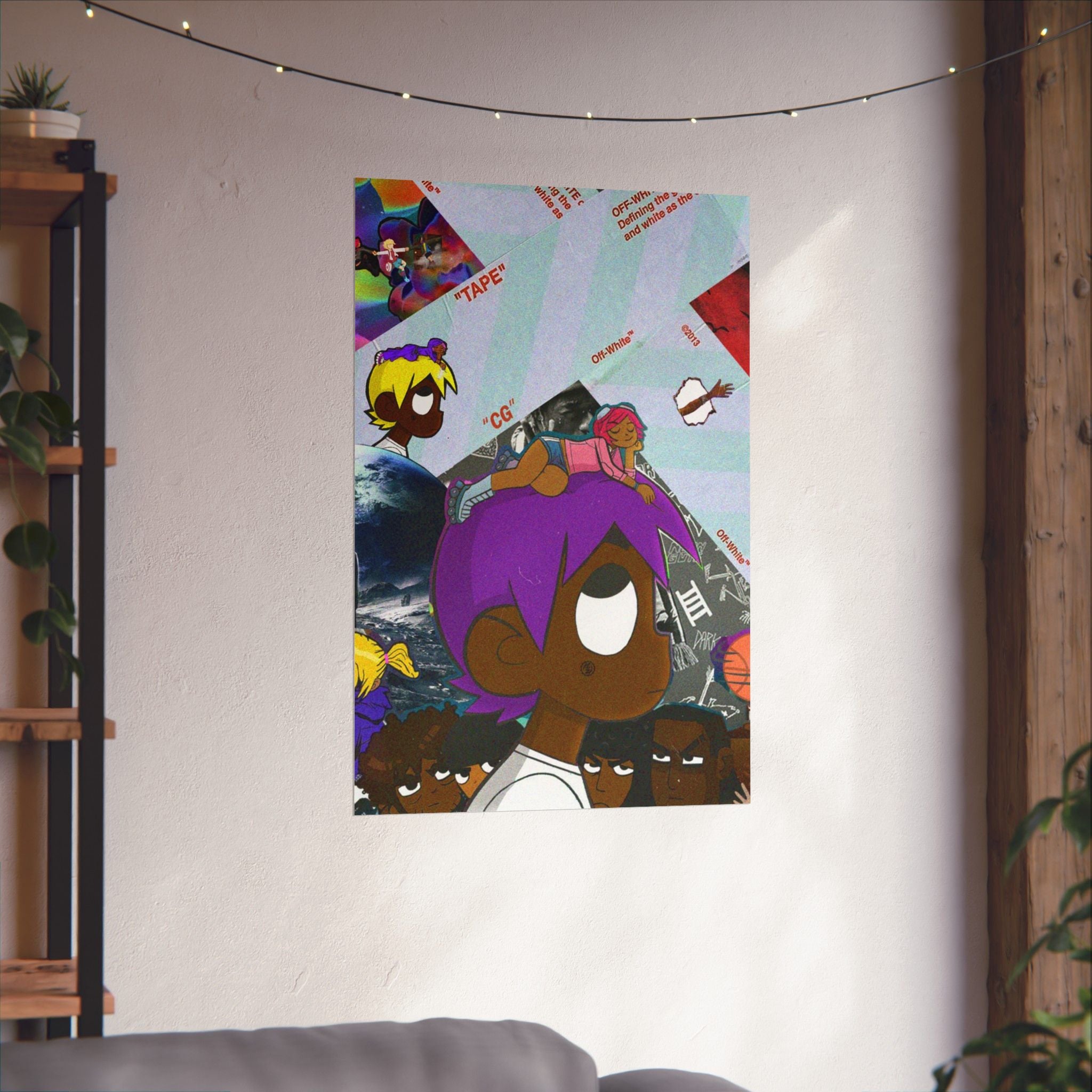 Lil Uzi Vert 'No Misses Collaged' Poster
