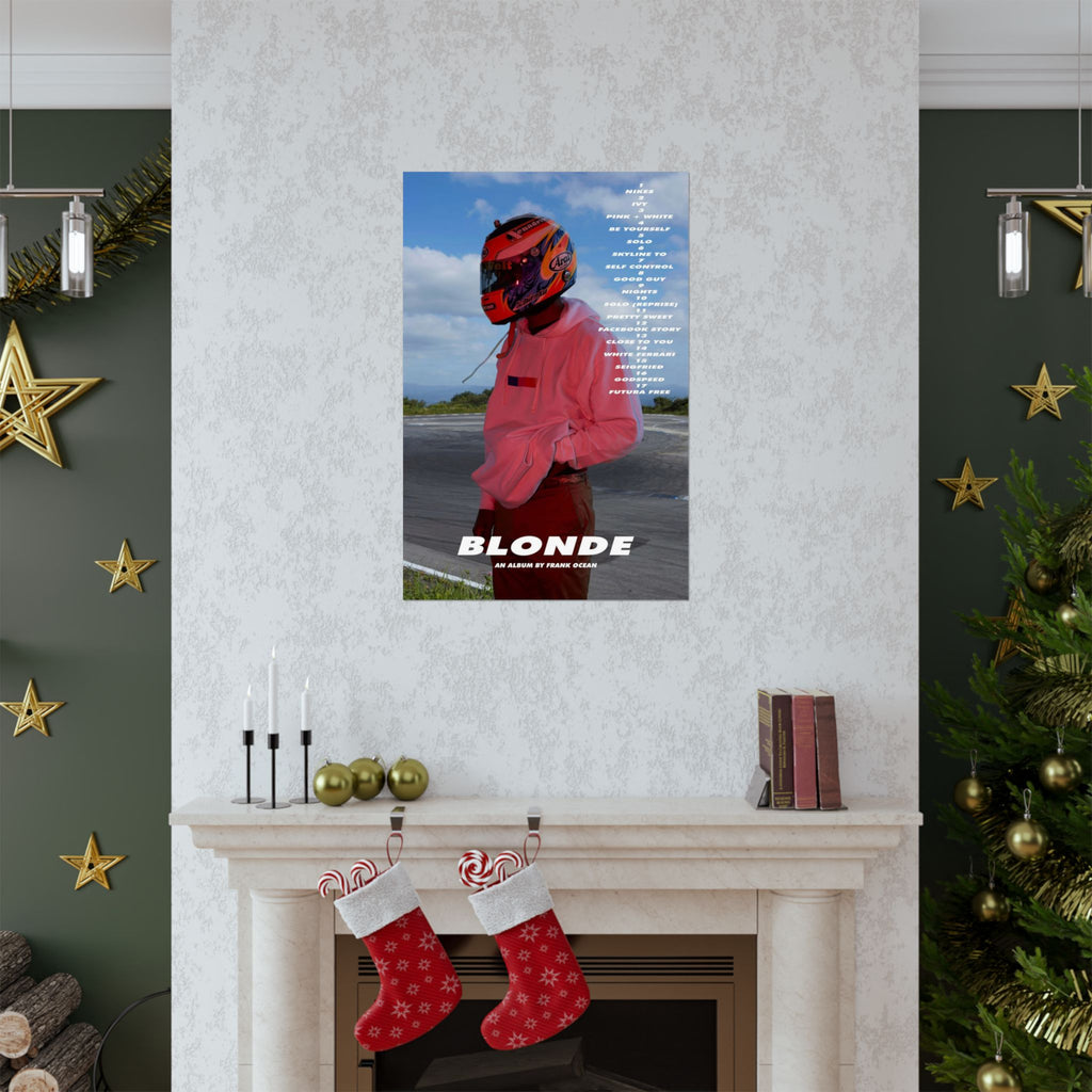 Frank Ocean 'Blond' Poster