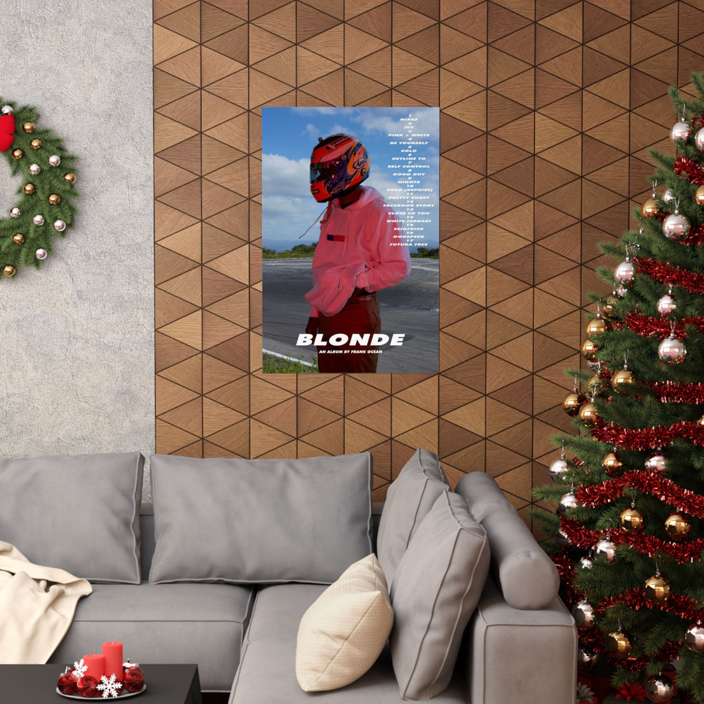 Frank Ocean 'Blond' Poster