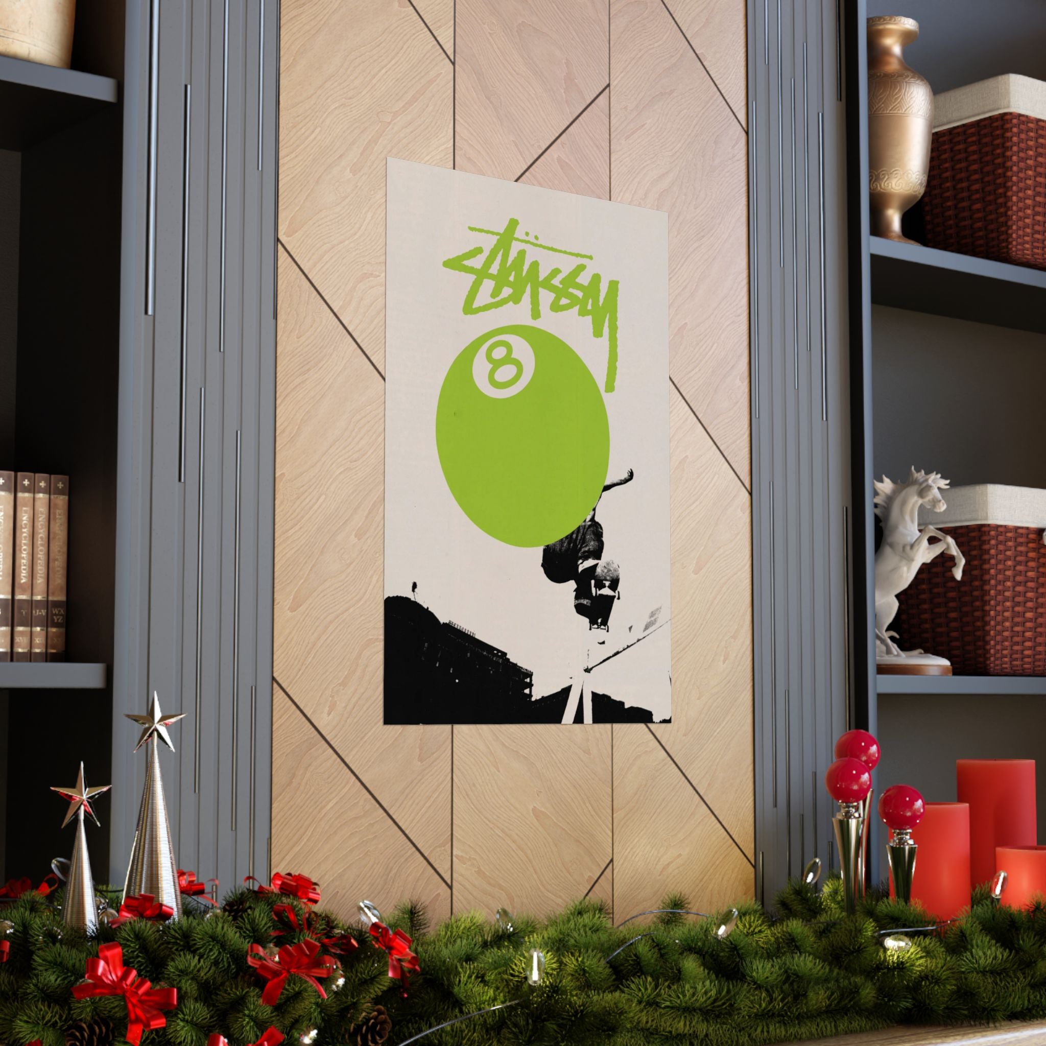 Stssy 'Sk8-Ball' Poster