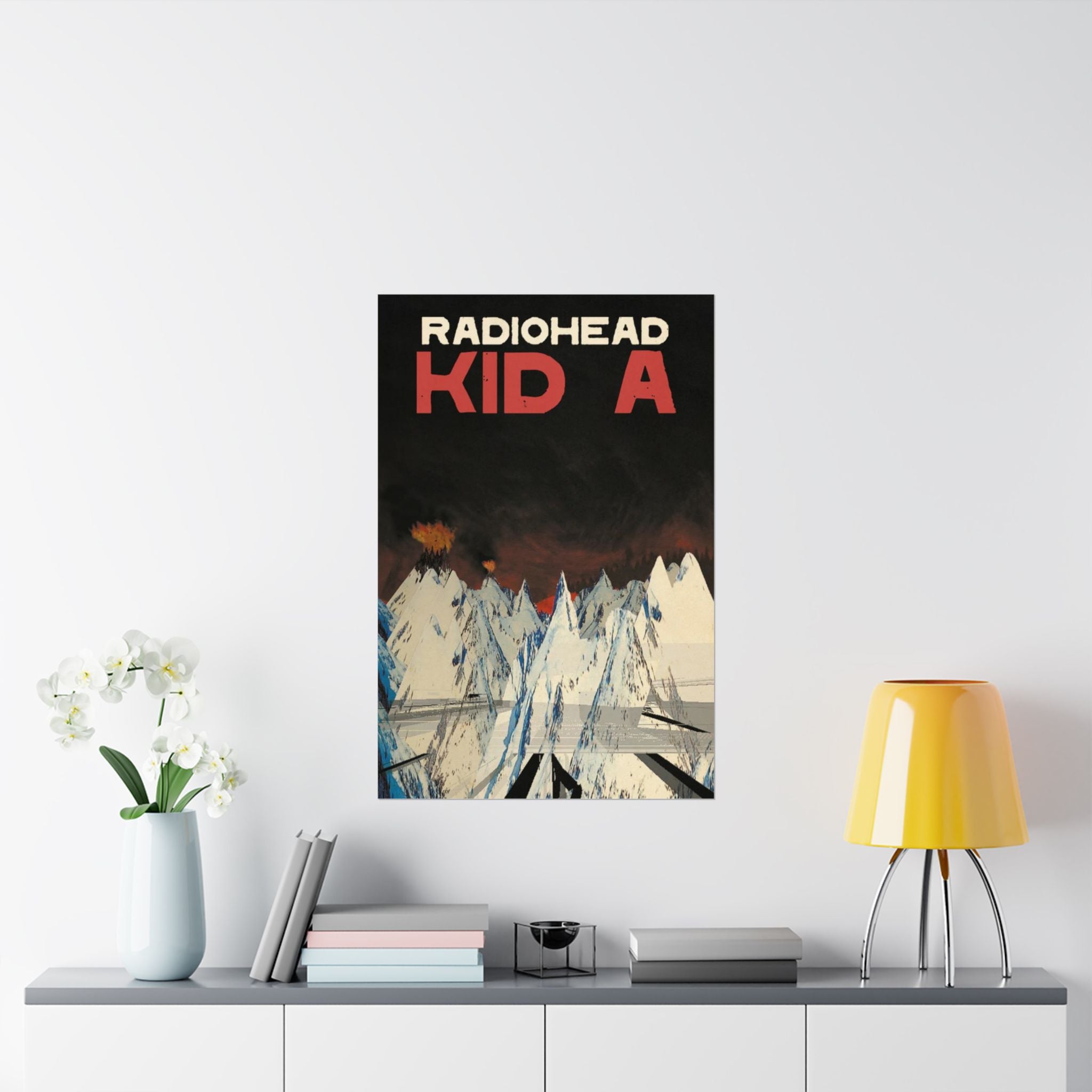 Radiohead 'Kid A' Poster
