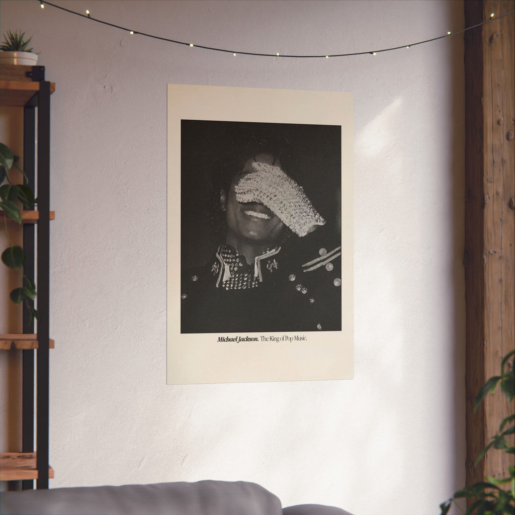 Michael Jackson 'King' Poster