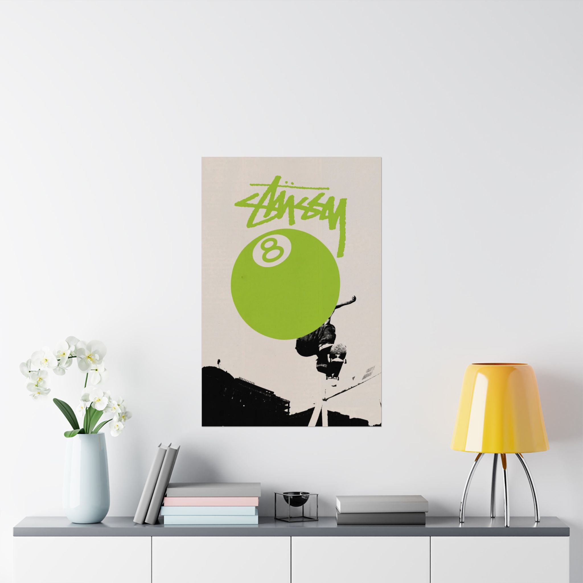 Stssy 'Sk8-Ball' Poster