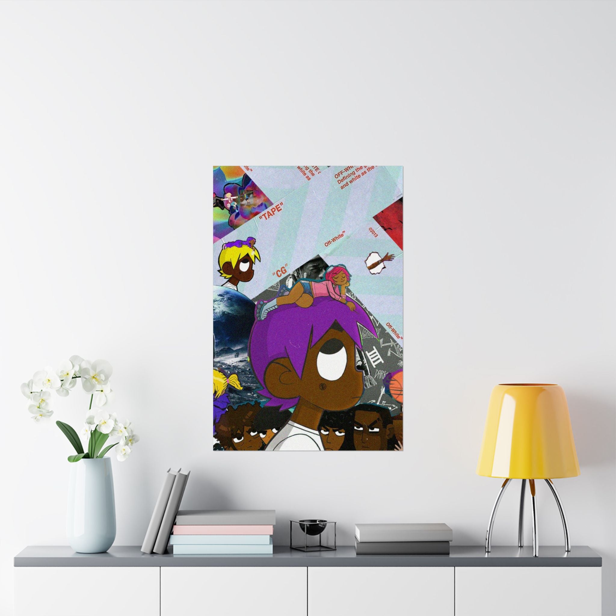 Lil Uzi Vert 'No Misses Collaged' Poster